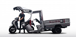 1台で2役。この3輪トラック、バイクにもなります