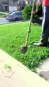 3K views | DON'T ever buy a CURVED string trimmer #lawntok #fyp #satisfying #trending #lawncare | Garden Care | Facebook