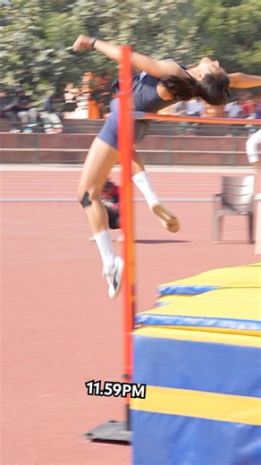 Bar Raised High 📏🔥 | Punjab University High Jump #cricket #olympicsport