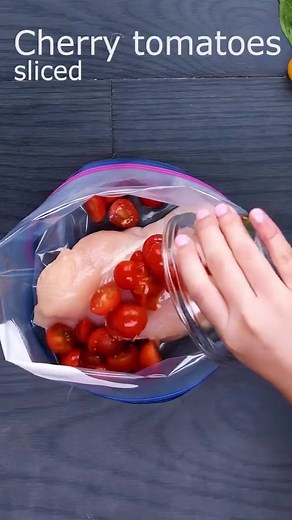 1.6M views · 1K reactions | When you need dinner in a hurry, this Pesto Chicken One Bag Meal has got your back!  | So Yummy | Facebook