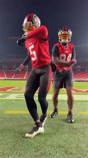 Alex Tran | Niners Nation on Instagram: "Kendrick Bourne and Demarcus Robinson vibes are ALL THE WAY UP 🚀"