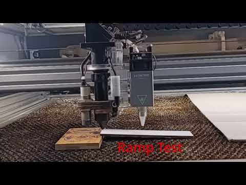 ramp test con laser co2