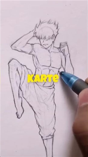 how to draw any pose (secret techniique)✨🎯