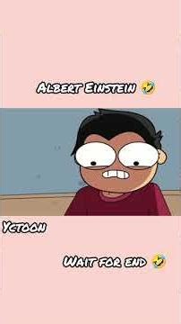 Albert Einstein #shorts funny cartoon video