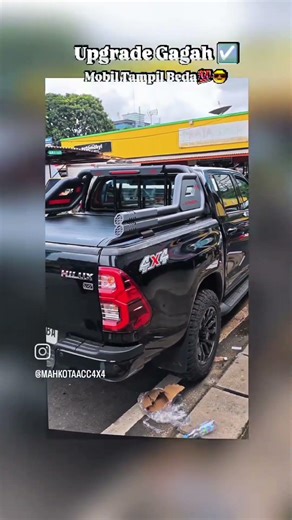Upgrade Gagah 😎☑️ Toyota Hilux Double Cabin ☑️#automobile #modifikasi #Doublecabin