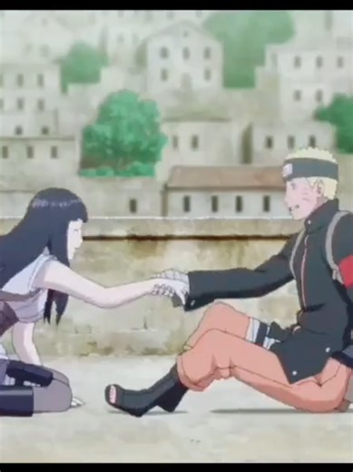 Naruto and Hinata's Romantic Kiss Moment
