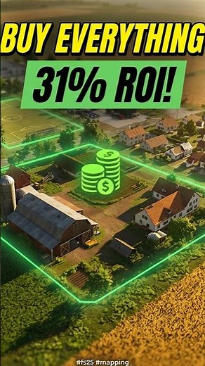 31% Return on EVERY Purchase | FS25 Carpathian Map! #fs25 #mapping