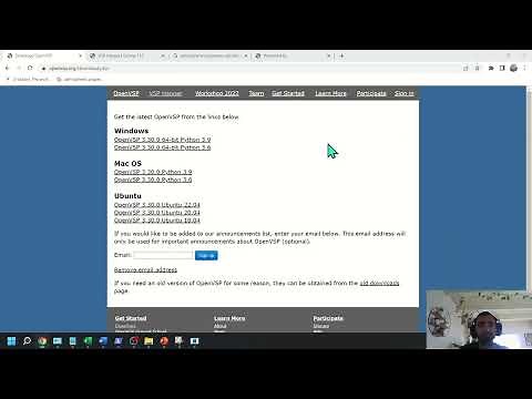 Install OpenVsp python API
