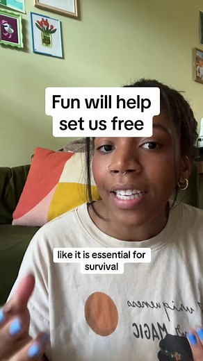 Maturing is realizing that fun is essential for resiliency. It’s a key part of liberation. Imagination is essential for hope. Going out into your community is essential for building community. Play prevents burn out and is essential for relieving stress. It’s realizing that our ancestors survived horrific times through songs and dance and games. There’s a reason why resilient communities have rich music, dance and art traditions that have literally shaped our society. It’s what humans do. You ar