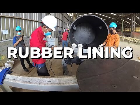 Teaser Rubber Lining Process From PT. Gema Citra Persada