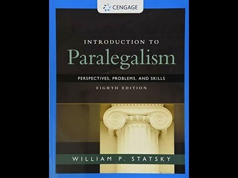 Introduction to Paralegalism. My First Legal Studies Class