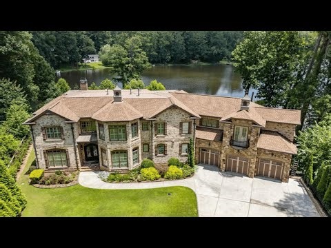 INSIDE a Grand Lakefront Estate on One Acre in Decatur’s Echo Lake Community | SERHANT. Tour