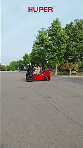 4 ton electric forklift truck - HUPER 4 ton forklift for sale