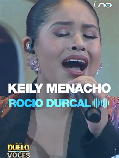 Keily Menacho canta 'Amor Eterno' de Rocío Dúrcal