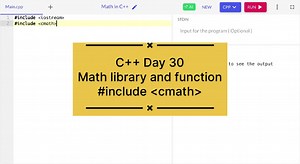 Math in C 👩‍💻📖 Day 30 practical 👩‍💻📖 C for beginners 👩‍💻 Programming fundamentals for beginners 👩‍💻📚 Computer science 👩‍💻 #computerscience2026 #programmingfundamentals #mathlibrary #mathincpp #programming