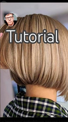 taglio capelli bob scalato #tutorial #shortvideo #hair