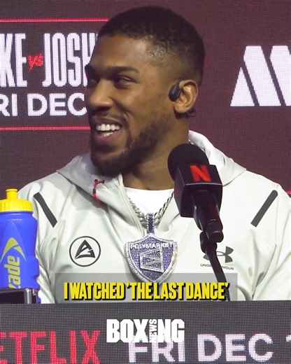 Anthony Joshua reveals Michael Jordan inspiration 🏀 | Boxing News