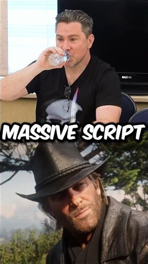 Arthur Morgan’s Actor on RDR2’s Massive Script 👀