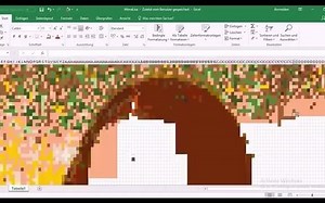 如何用Excel实现画画