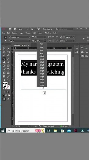 Sentences Line Spacing increase or decrease in Indesign #short