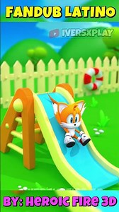 Sonic and Tails have fun playing together 😂 #sonic #fandub #shorts