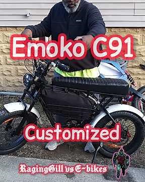 Brought Out The Emoko C91 Ebike with Upgrades #automobile #bikelife ‪@emokoTechnology‬