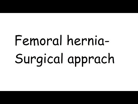 Femoral hernia surgeries Made Simple