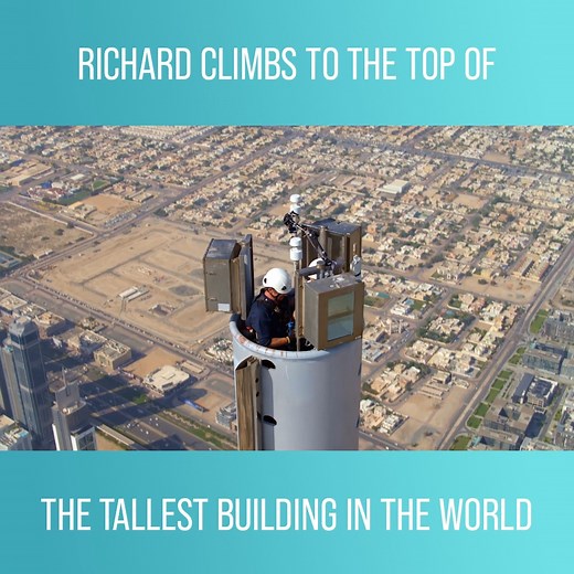Richard Hammond climbs the tallest building in the entire world. He wants to stand atop Burj Khalifa and become the tallest man in the world for a brief moment too! Watch more Richard Hammond's Big on discovery : https://bit.ly/3JO339q | Love Science