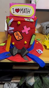 Math hat #math #hat #tophat #diy #artsandcrafts | Erin Lao