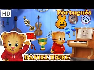 Daniel Tigre em Português 🥁🎼 Todas as músicas e canções 🎹🎺 Temporada 1 Música Pt. 1