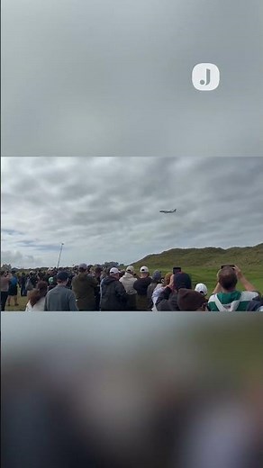 Air Force One flyby over Doonbeg