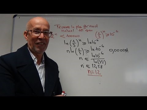 OPERATIONS AVEC LE LOGARITHME NEPERIEN