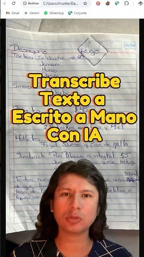 Transcripción Instantánea con IA: ¡Convierte tus Escritos a Mano en Texto Digital!