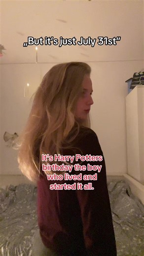 Celebrating Harry Potter's Birthday - July 31st