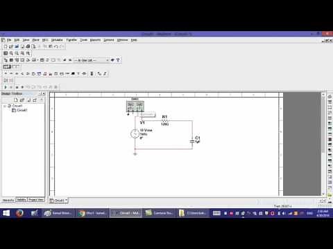 Power And Power Factor Using Multisim