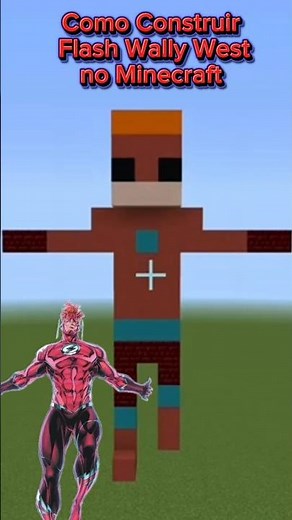 Como Construir Flash Wally West no Minecraft