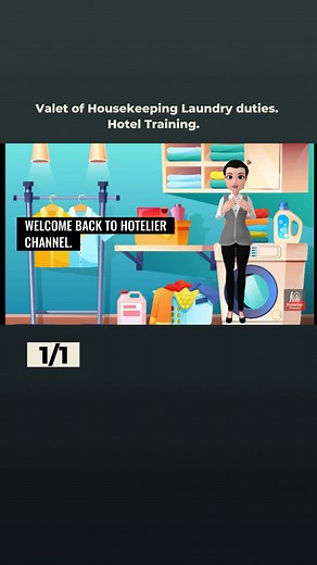 Valet of Housekeeping Laundry Duties and Responsibilities