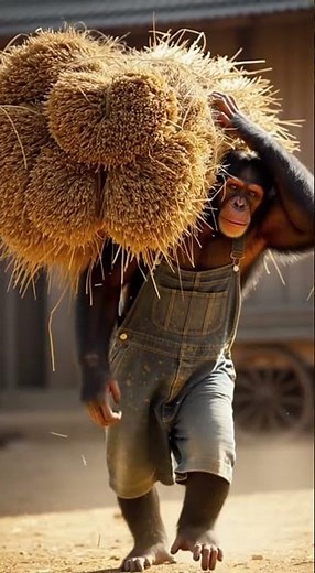 Hard Working Monkey EARNS Money! (Smart Animal Worker)