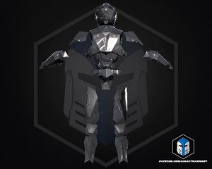 HD2 Null Cipher Helmet and Armor - 3D Print Files