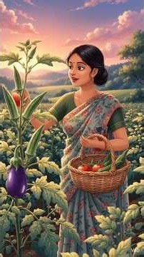 A Day in Indian Village Life 🌿🏡 | Ghibli Inspired | Peaceful Village Story ✨