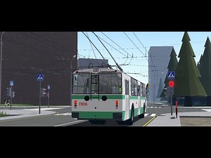 Roblox TRP 2.0 Line 6 (14) With ZIU-682 preparation (OSVed's trolleybuses place)