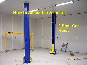 How to Assemble Car Hoist & Tips on Installation - Only $2000!