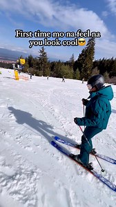 My best parallel turn after 14 hours of one-on-one practice. | Karren Mead