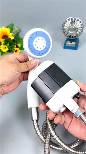 Portable Camping Shower Outdoor USB Rechargeable Electric Shower Pump 🌐 #electricshower