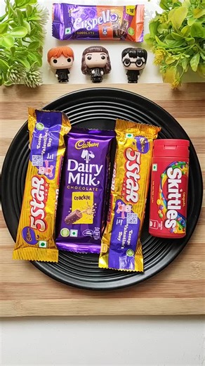 Dairymilk Crackle and 5 Star Skittles Chocolate Review