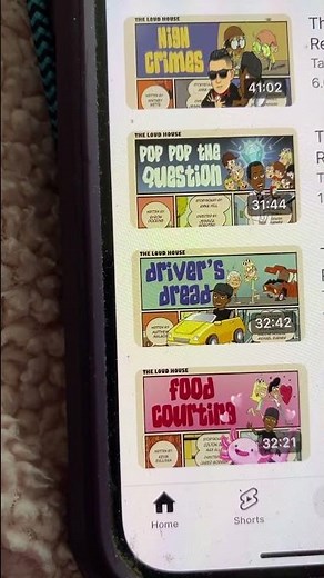 The Loud House Food Courting Title Card