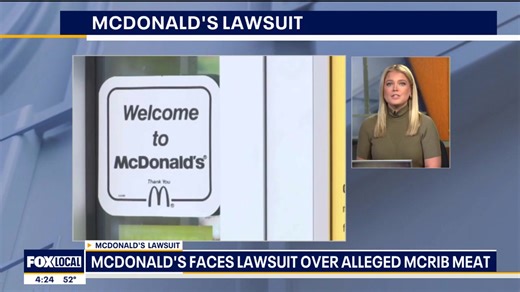 #McLAWSUIT: McDonald's is facing legal trouble as diners in Illinois claim 'false advertising' over the franchises' McRib sandwich. They say there's no actual rib meat in the meal, but McDonalds says it never claimed there to be⬇️ | Paige Ellenberger
