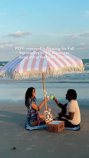 Texas Fall Roadtrip/Getaway Ideas 🍂🚗 In Visit Brazosport Texas (which is made up of Surfside Beach, Freeport, Clute, & Lake Jackson), you don’t have to trade sunshine for sweaters. The beaches are less crowded, the weather’s perfect, and even if you’re not getting in the water, it’s the best time for a peaceful picnic, fishing at the jetty, or dolphin spotting along the coast. 🐬 Whether you’re exploring Surfside’s Butterfly Trail, sipping tiki drinks at Poly Pop, or discovering hidden gems li