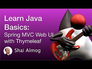Java Basics - Spring MVC, Web UI with Thymeleaf | Learn to code