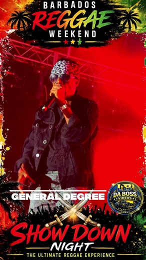 General Degree “Hold You Tonight” LIVE 🔥 Barbados Reggae Weekend #GeneralDegree #Reggae #Barbados